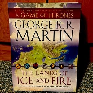 A Game of Thrones map book
